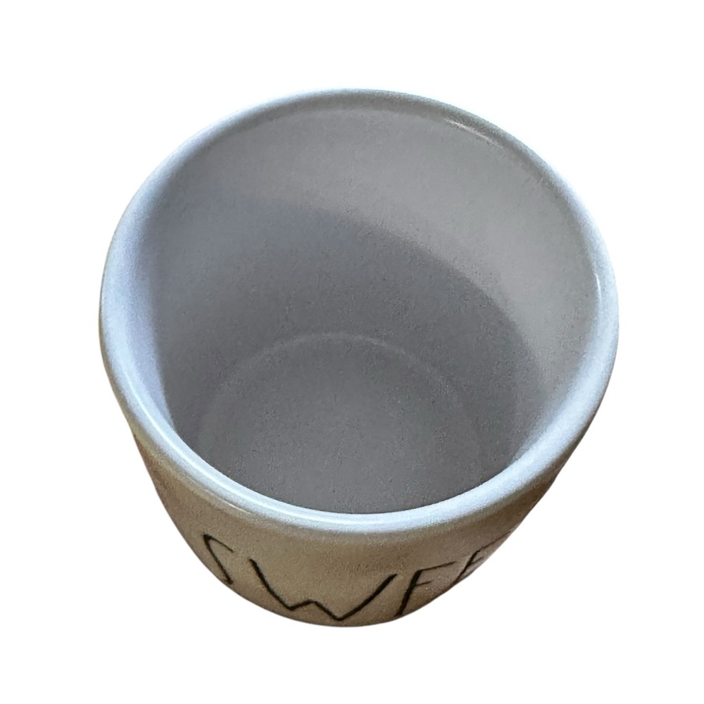 Rae Dunn White Ceramic sweet and pour tea set - Picture 2 of 4